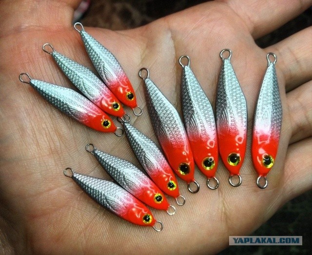 Изготавливаю на заказ рыболовные спиннинговые приманки (блесны-пилькеры).