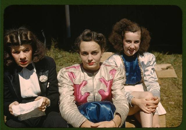 Цветные фотографии из Америки 1940-х