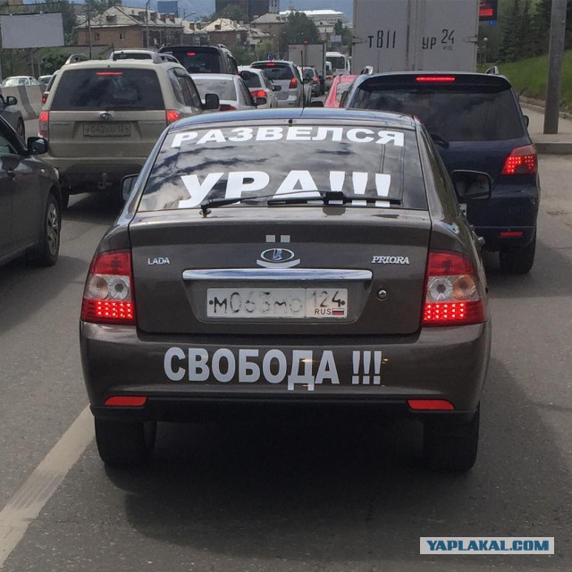 Ура Развелся! Свобода! спустя 8 часов...