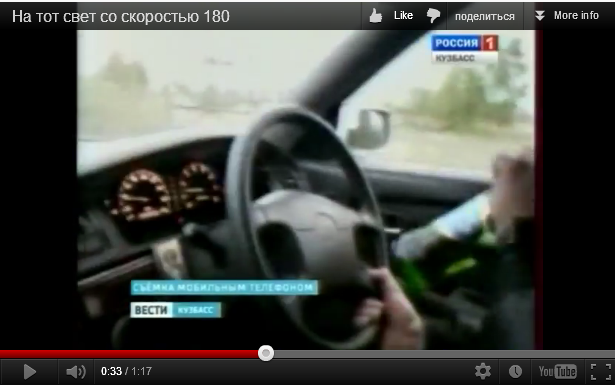 На тот свет со скоростью 180