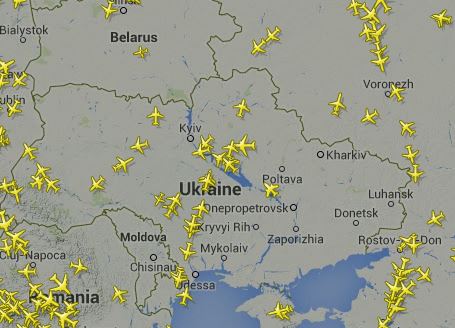 На Украине рухнул Боинг-777 малайзийских авиалиний