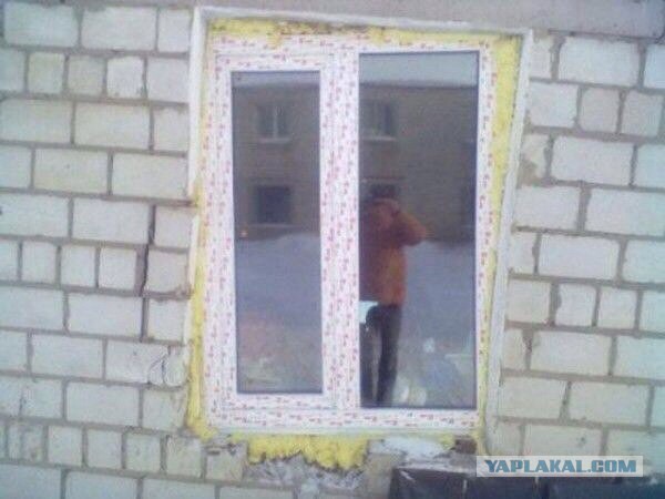 Мой способ установки окон