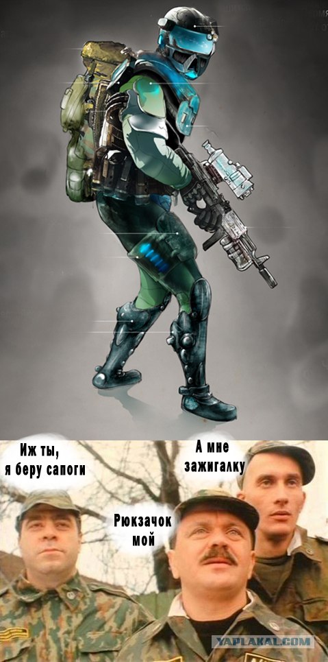 Российский солдат будущего