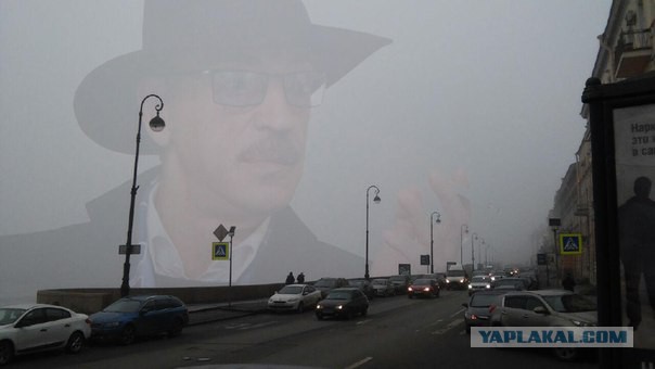 Ночной Петербург с квадрокоптера