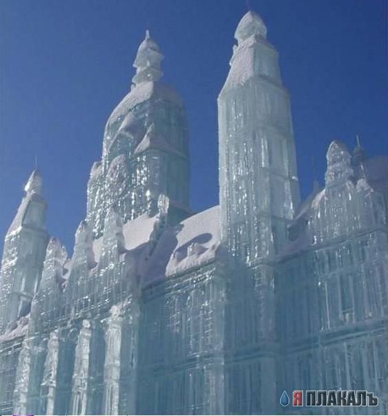 Ледяные скульптуры из Китая