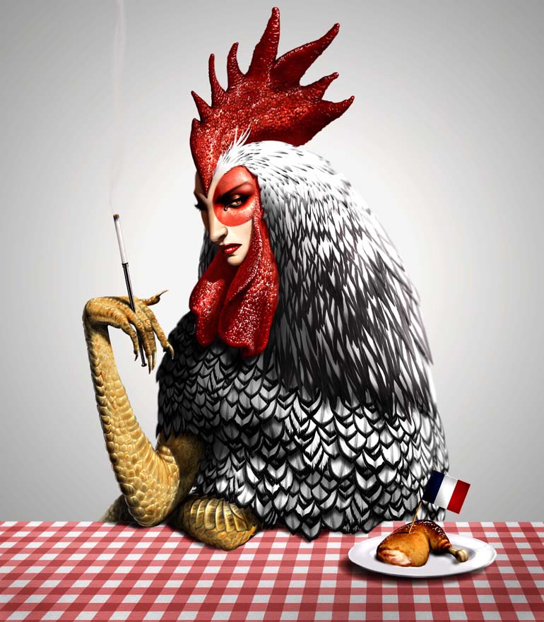 Прикольные картинки с курицей