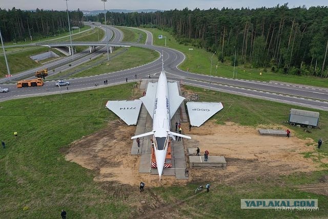 Спасение Ту-144 в Жуковском