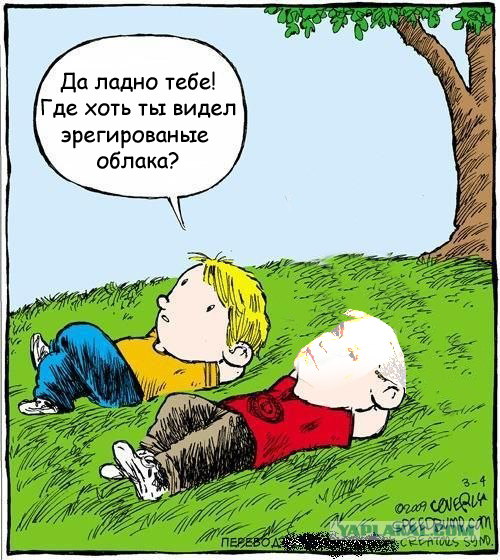 Смотрим на облака вместе