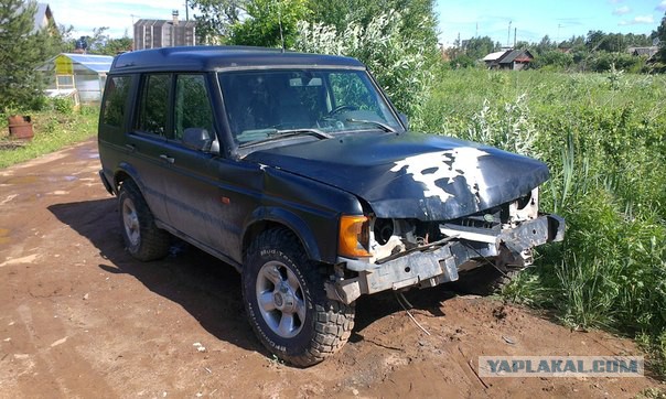 Восстановление land rover discovery 2.