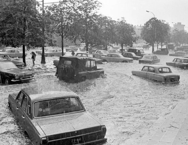Москва уходит под воду