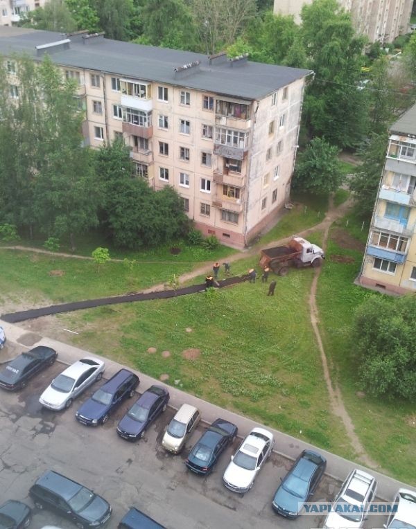 Как строят американские дороги?