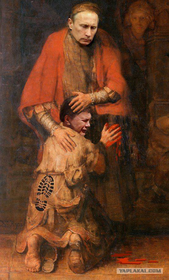 Путин. Майки. Украина.