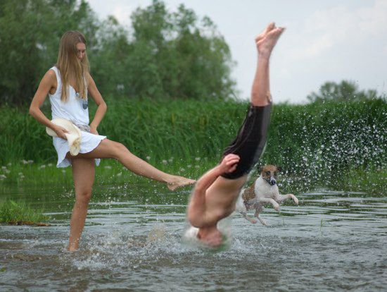 Фотожаба: Волшебный пендаль
