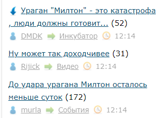 Ураган "Милтон" - это катастрофа, люди должны готовиться к катастрофическим и опасным для жизни штормовым волнам
