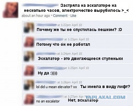 Комментарии и картинки из соц. сетей