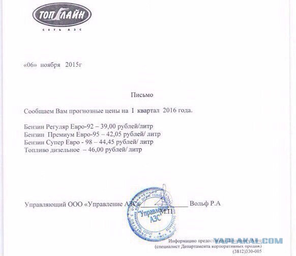 Цены на бензин в России почти сравнялись с США.