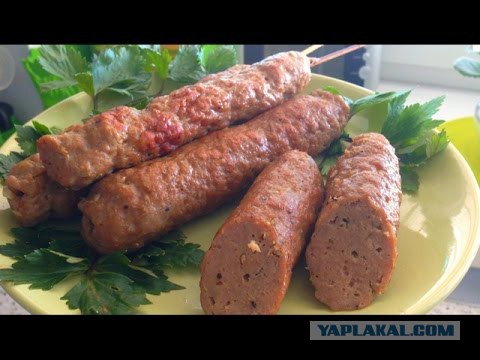 Летняя кухня. Чевапчичи с рисом по-балкански и цацики.