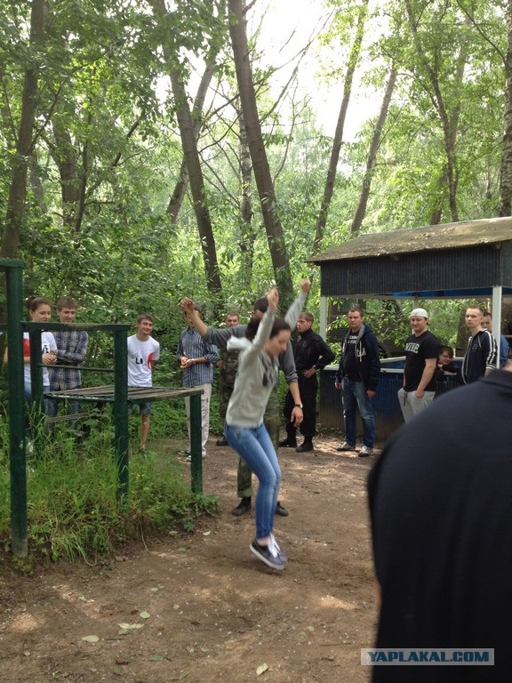 Первый прыжок с парашютом. Перехлест.