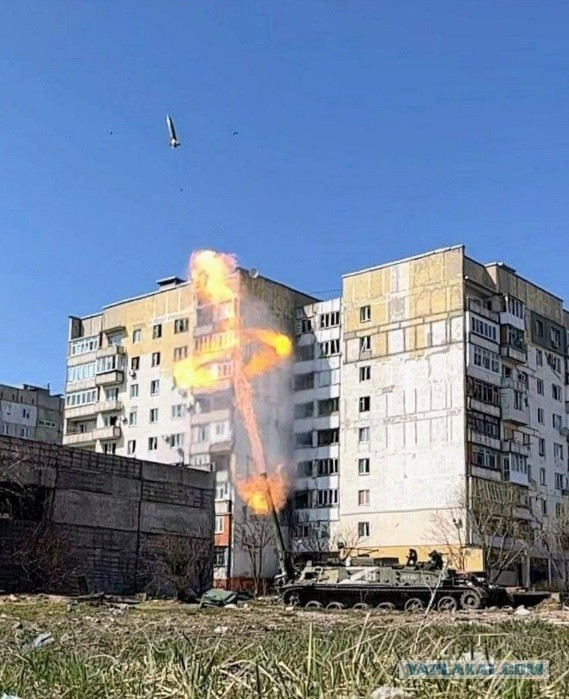 Очередной обстрел Донецка