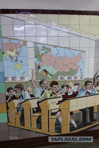 Мазайка в переходах.