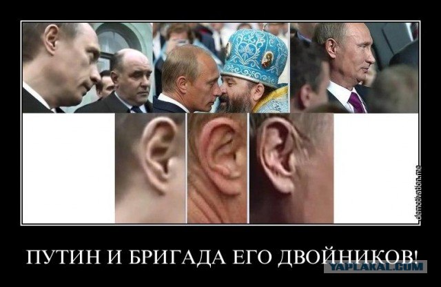 Путин с клювом в халате возглавил журавлиный клин