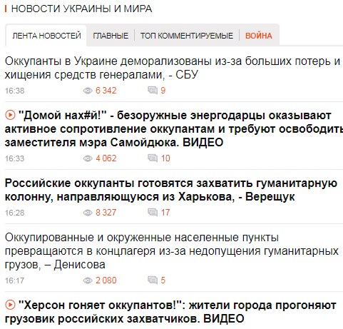 Украинская социология нынешнего конфликта