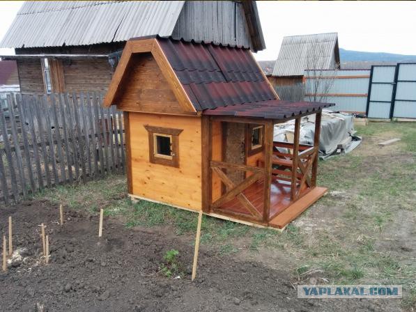 Домик для дочки своими руками