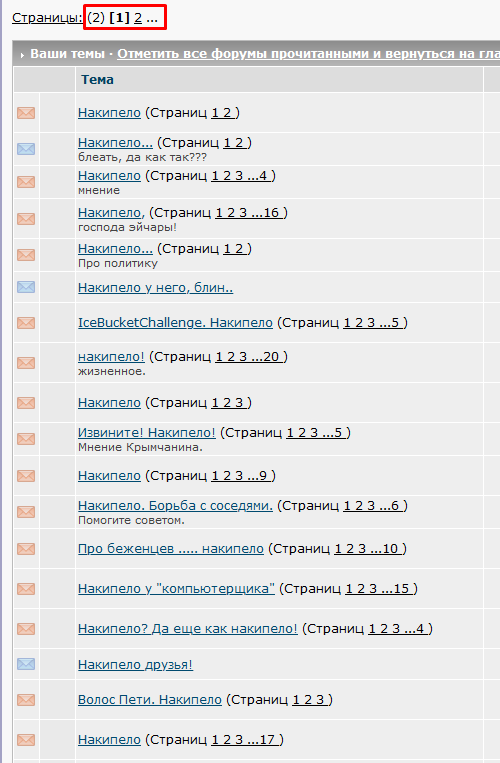 Накипело