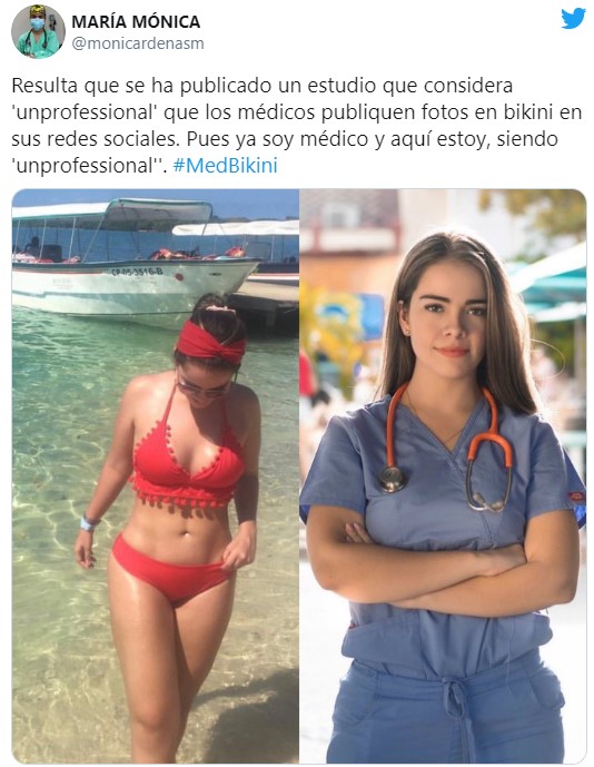 Medbikini: врачей и медсестер упрекнули, что они постят в соцсетях фото в бикини. И они сделали это флешмобом