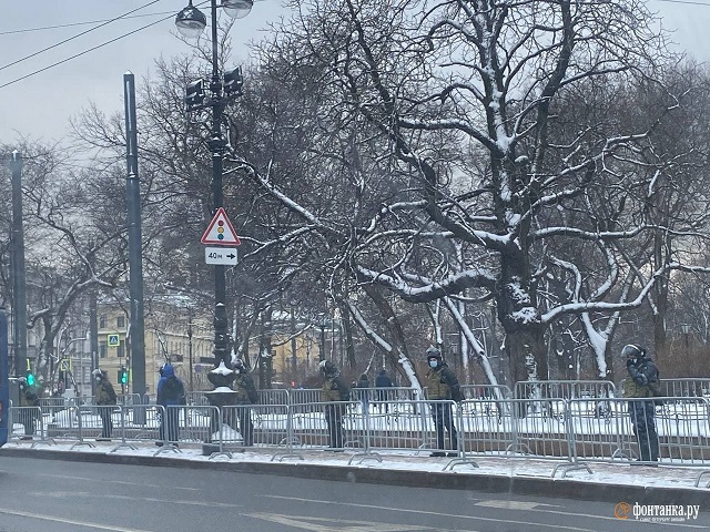 Полиция 31 января перекроет центр Москвы и закроет 7 станций метро