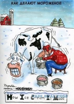 Как делают мороженое?