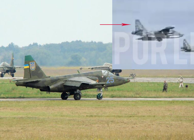 В Крыму разбился СУ-25