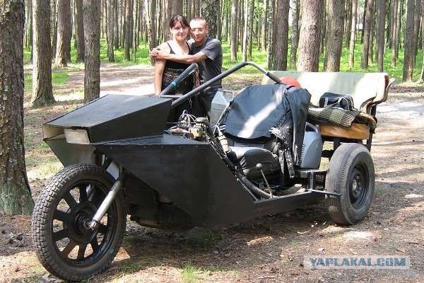 Путешествие американского байкера по России