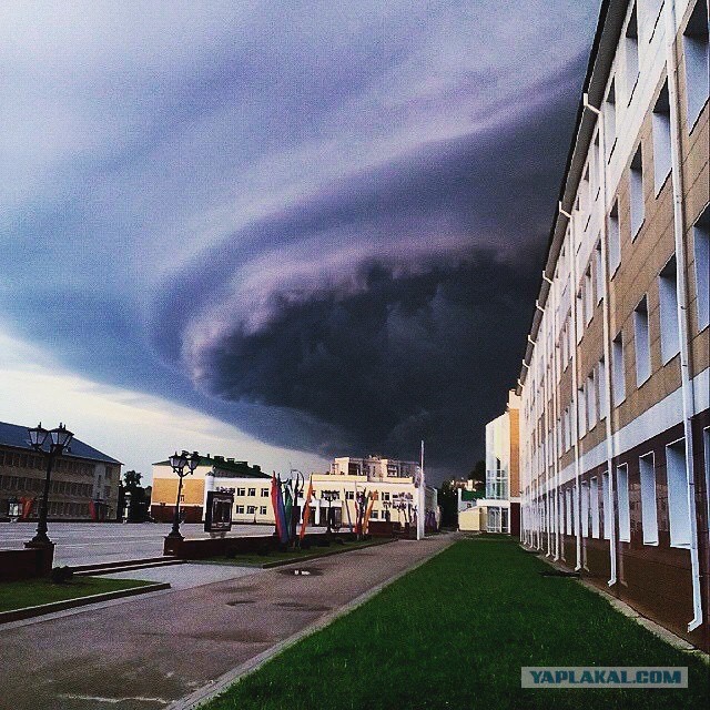 Гроза над Костромой (31.05.2015)
