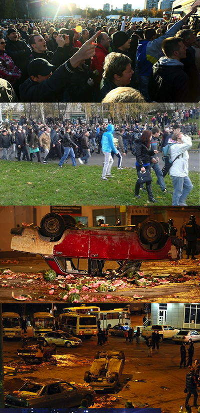Жестокое избиение в московском метро – трое парней бьют одного и добивают его ногами