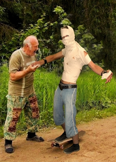 Фотожаба: Мумия