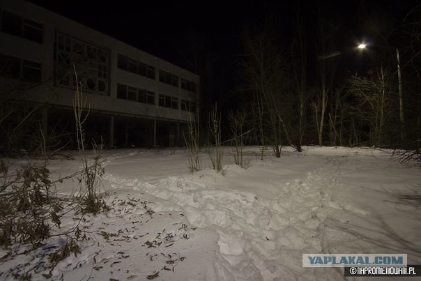 Свет в Припяти.