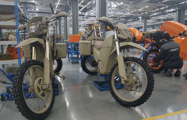 На производстве электрических мотоциклов от концерна «Калашников»