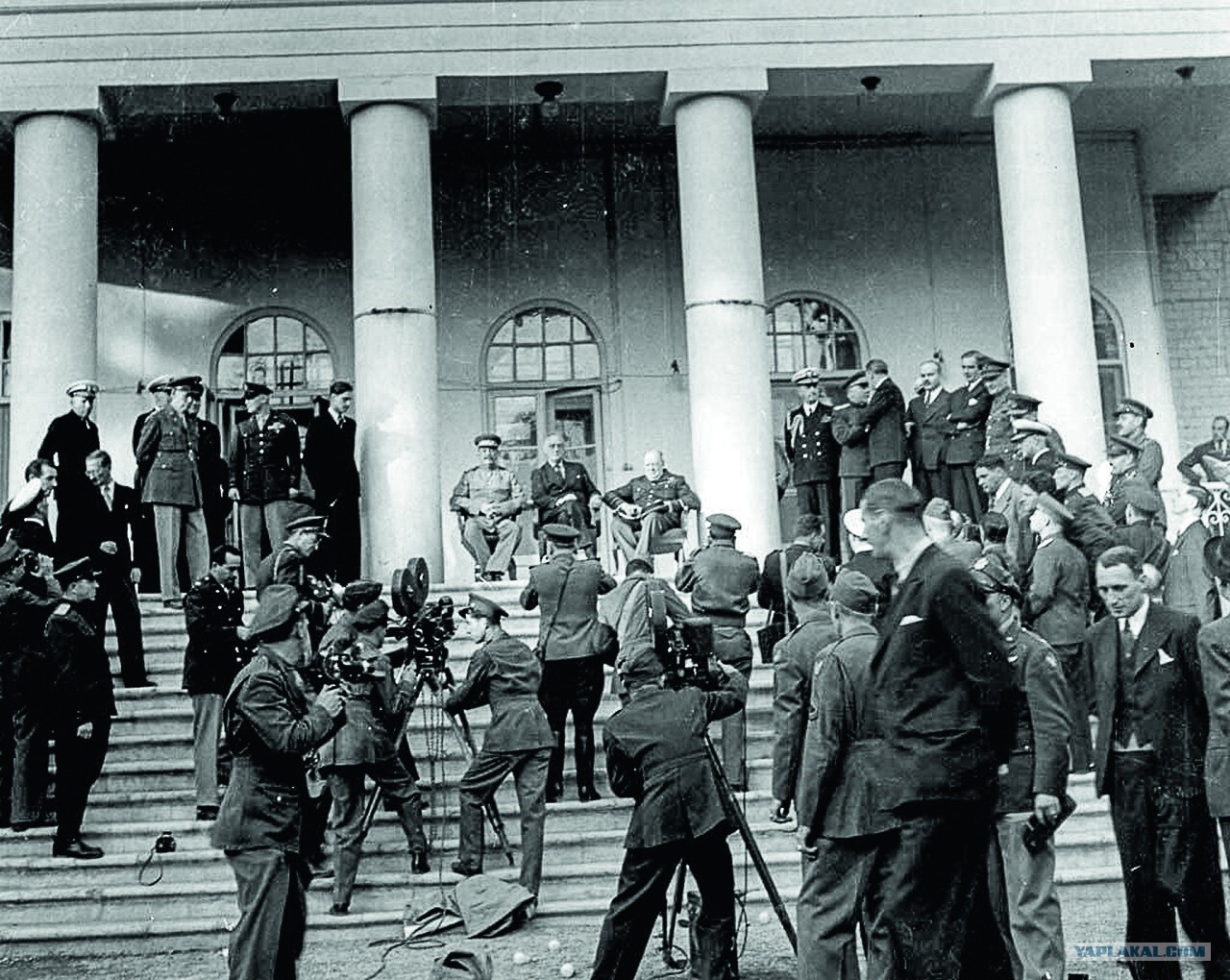 Фото тегеранской конференции 1943 года