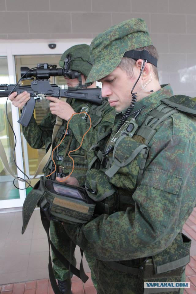 Новая экипировка солдат РФ