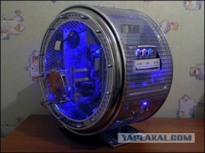 Системный блок из колесного диска