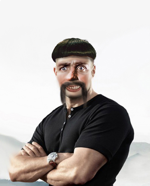 Создаем знаменитое лицо