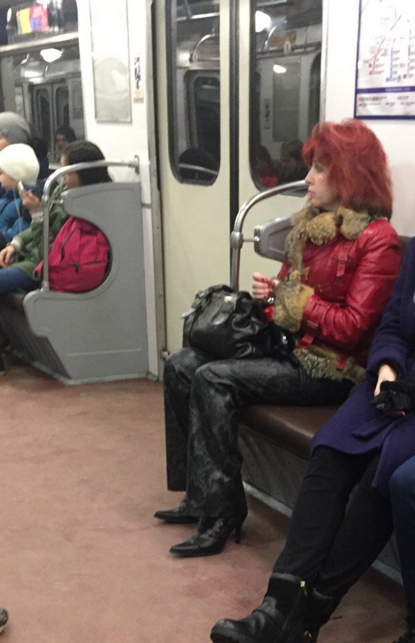 Модники из нашей подземки