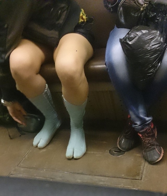 Модники из нашего метро