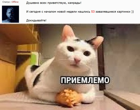 Завалялось тут случайно немного забавных картинок