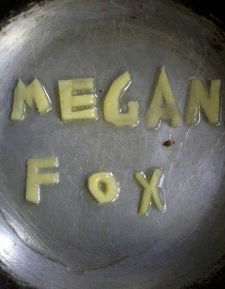 Сегодня жарил Меган Фокс