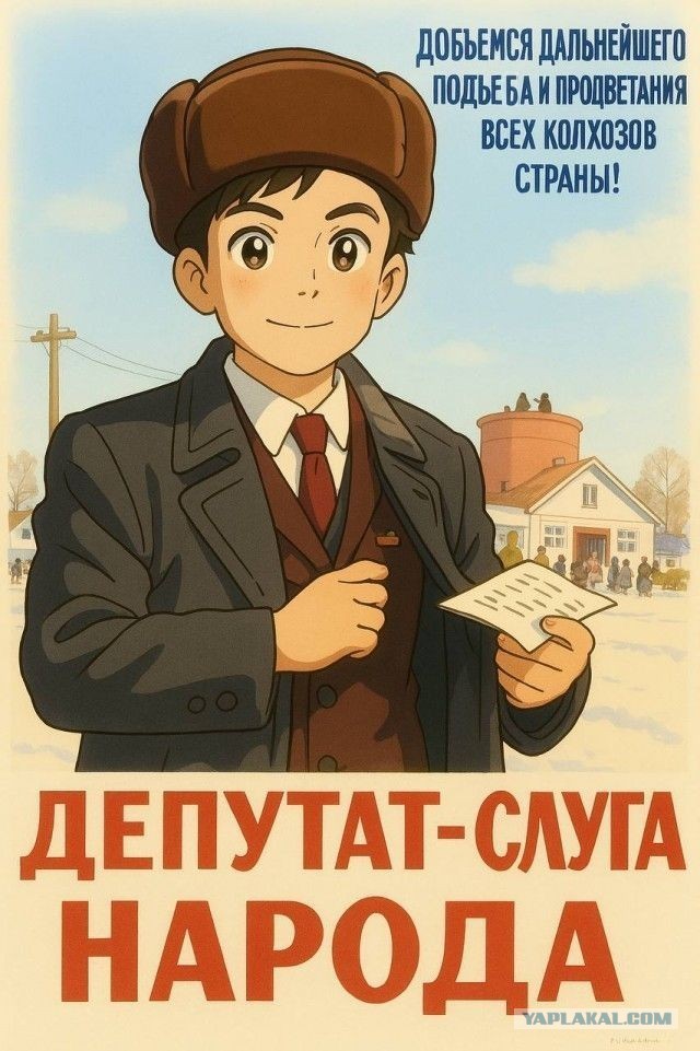 Когда ИИ оказался одновременно поклонником СССР и аниме