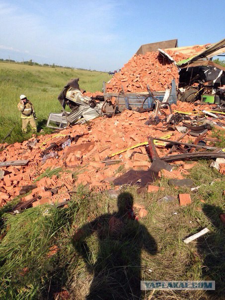 Авария с большим количеством жертв в Омске