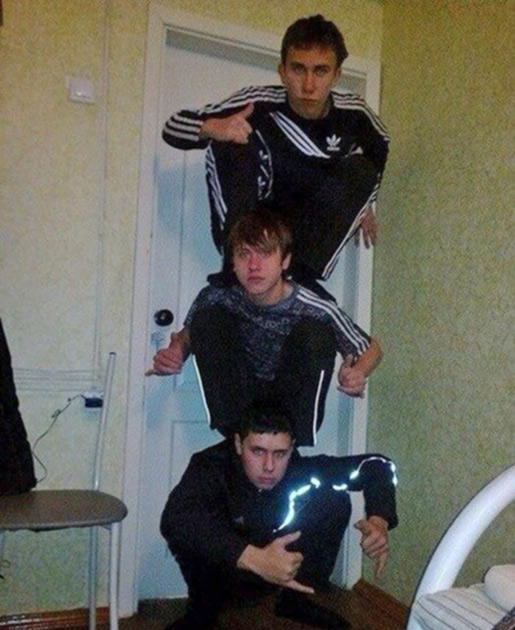 Три полоски Adidas