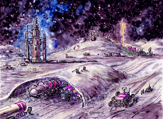 Лунная база NASA? К 2022 году?